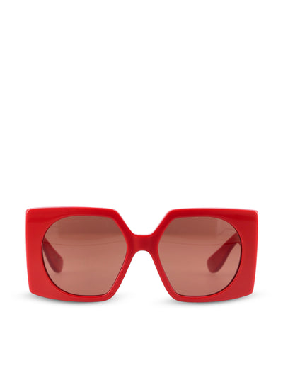 Occhiali da sole in acetato. VG0002S-003 RED-RED-BROWN VALENTINO GARAVANI 