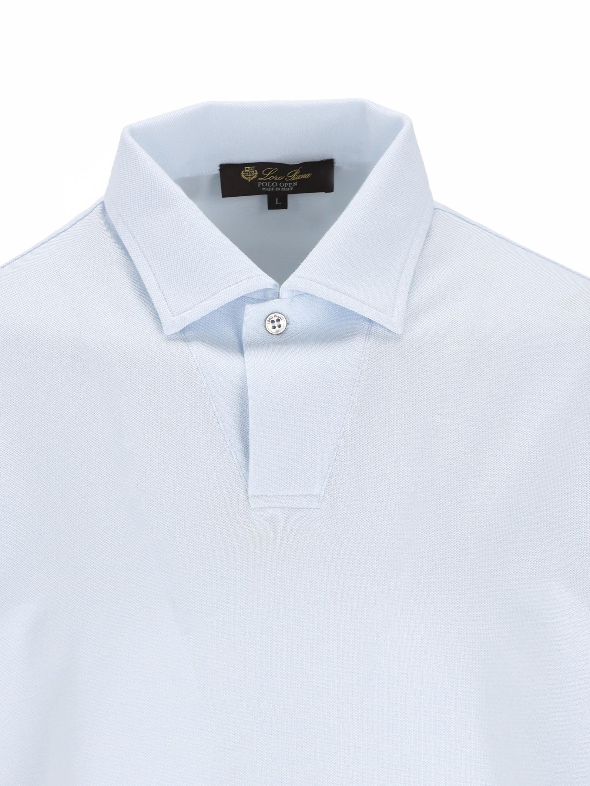 Polo realizzato in cotone. FAO5994 60OC LORO PIANA 