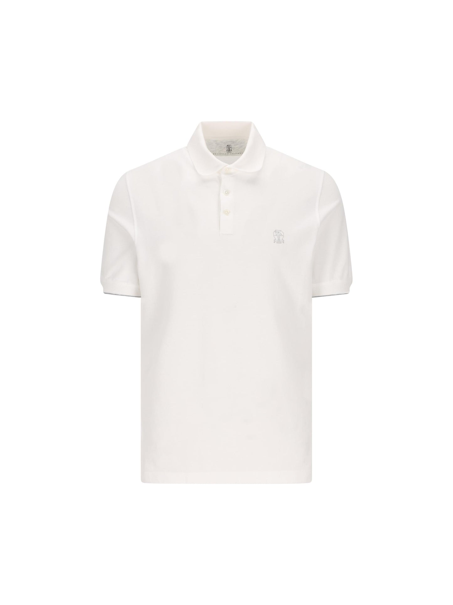 Polo realizzata in cotone. ME8548788 CK640 BRUNELLO CUCINELLI 