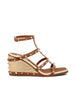Sandali realizzati in pelle e cotone. 8W2S0IJ8HJQ 48L VALENTINO GARAVANI 