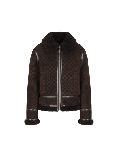 Giacca in pelle. 835526 XSAGB2037 GUCCI 