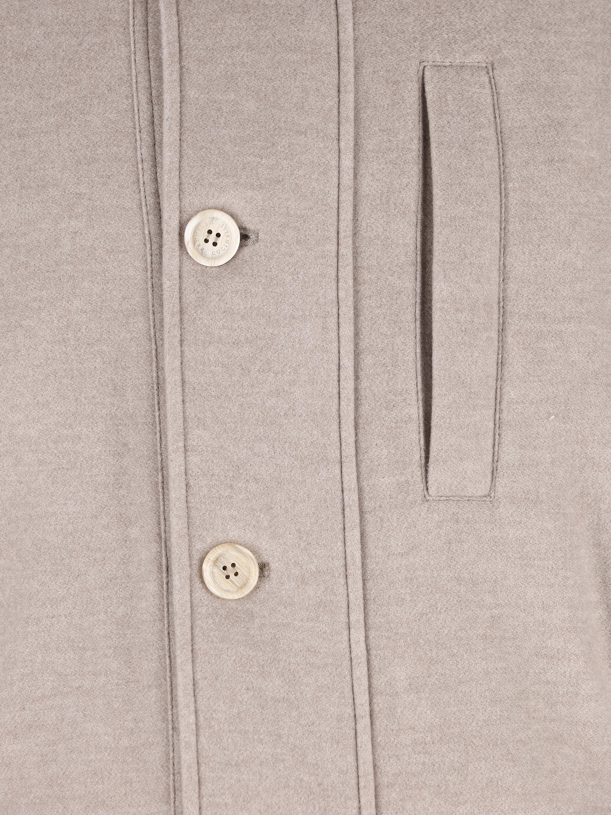 Cappotto realizzato in cashmere. MT4016390 C2421 BRUNELLO CUCINELLI 