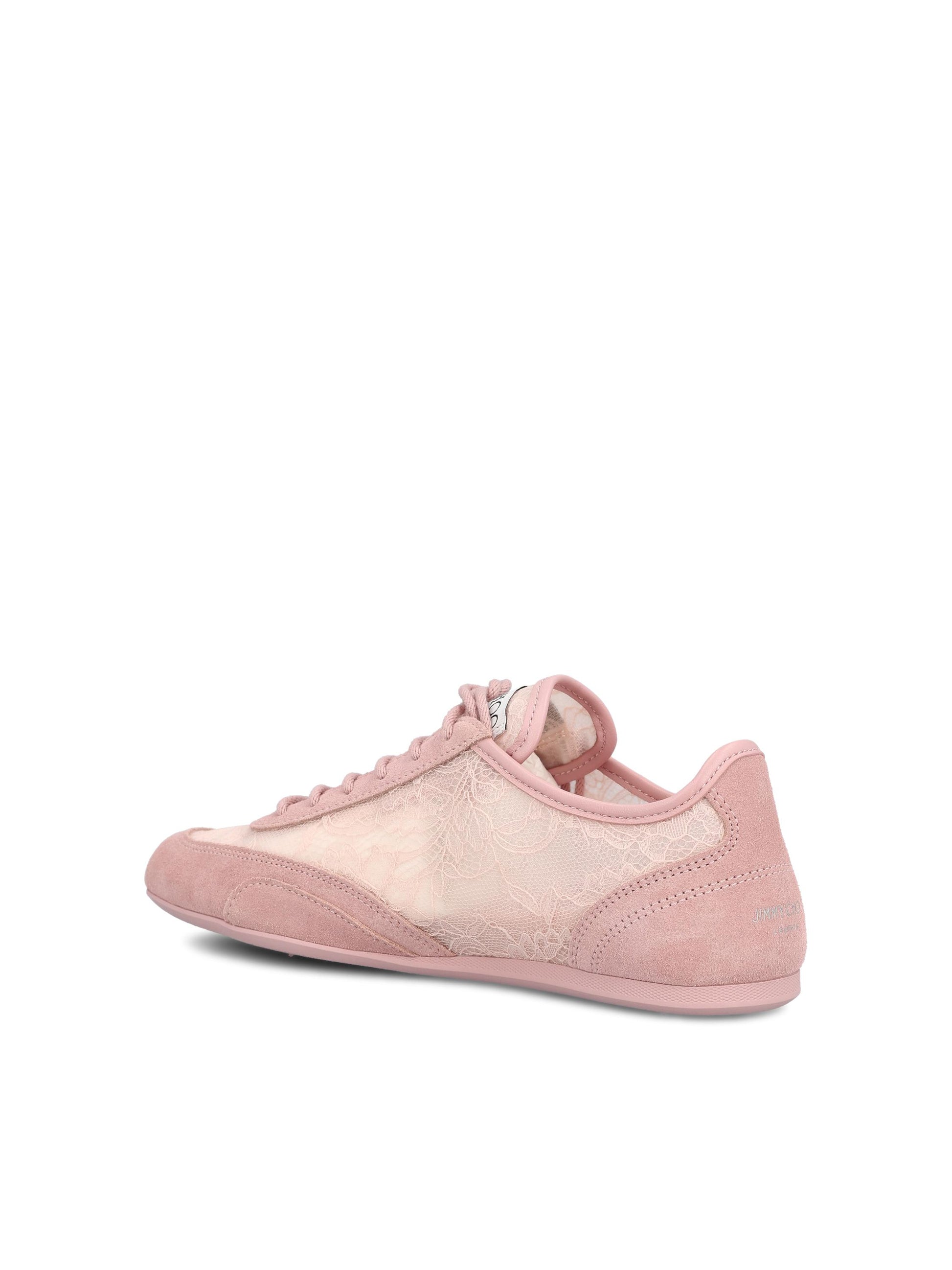 Sneakers realizzate in pizzo floreale e pelle. SUNNY/F ZGBVROSEMIX JIMMY CHOO 