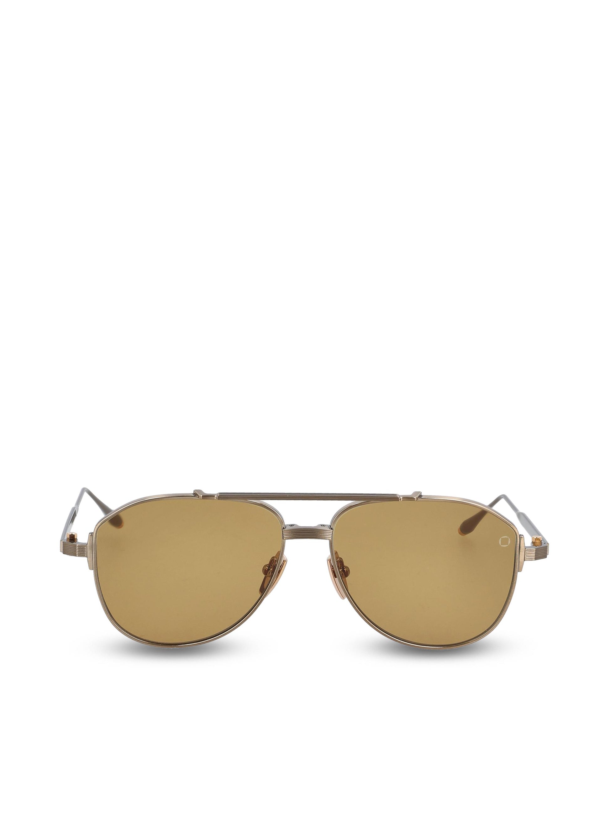 Occhiali da sole realizzati in titanio. AKS-521C-57 GLD - GLD AKONI 