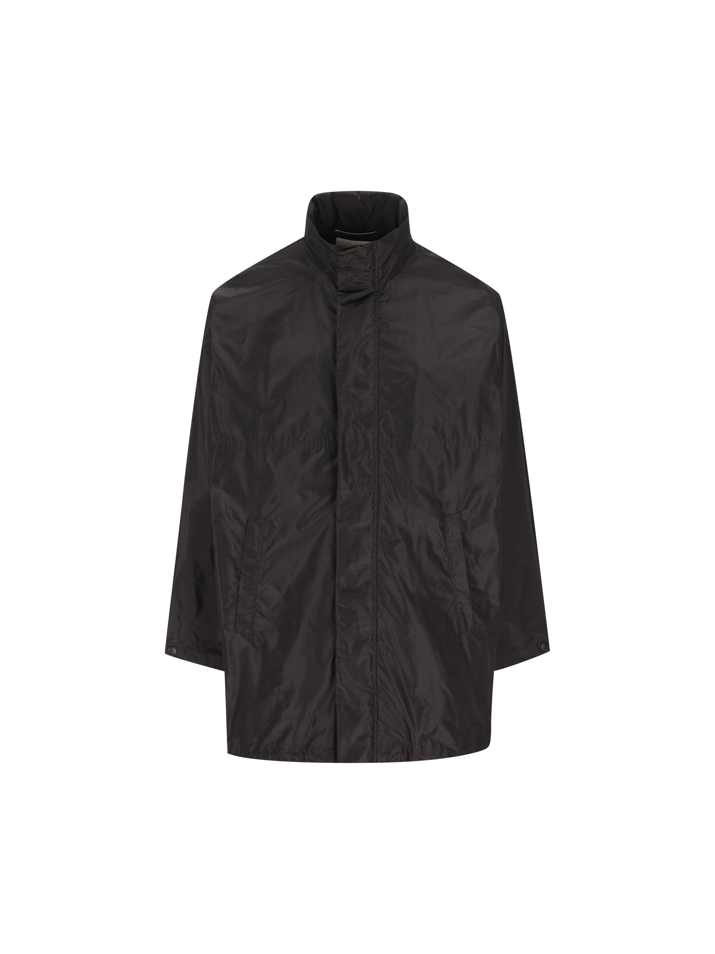 Parka realizzato in seta. 856754 Y1I021000 SAINT LAURENT 