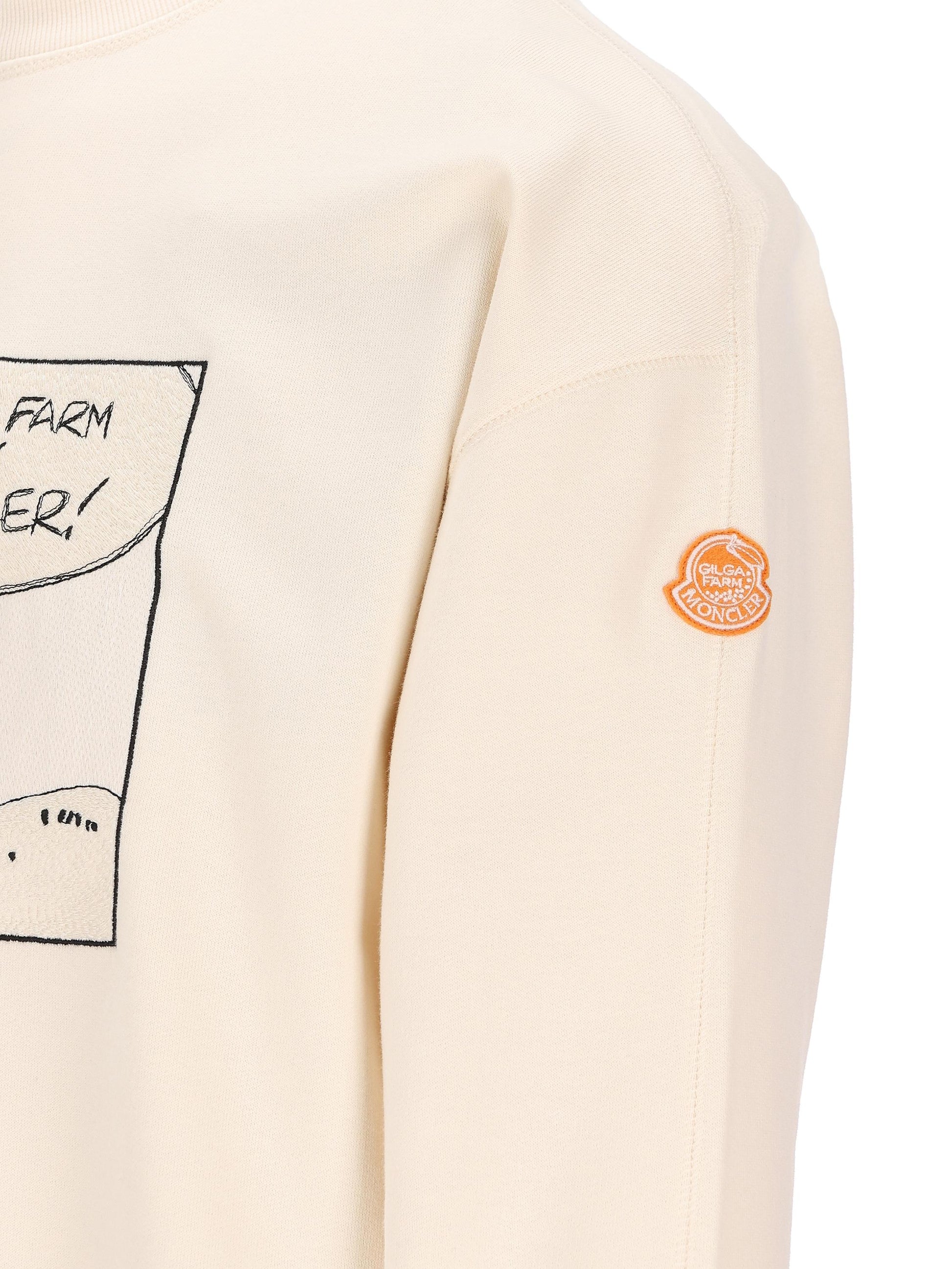 Felpa in cotone. M8G00002 89AUJ02B MONCLER - DONALD GLOVER 