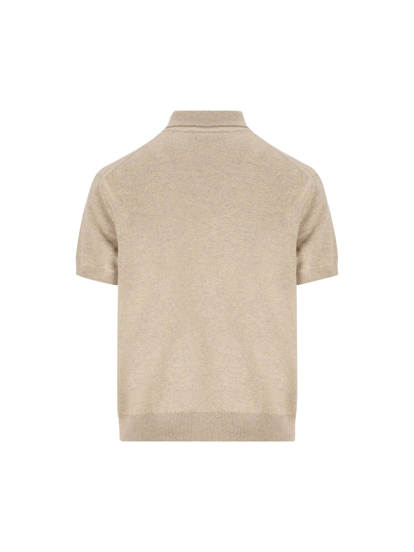 Polo realizzata in baby cashmere. FAQ8646 D0ZI LORO PIANA 