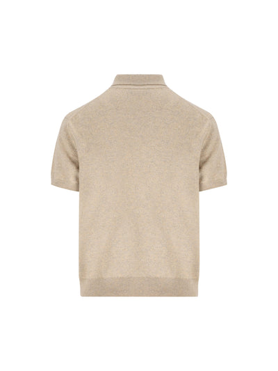 Polo realizzata in baby cashmere. FAQ8646 D0ZI LORO PIANA 
