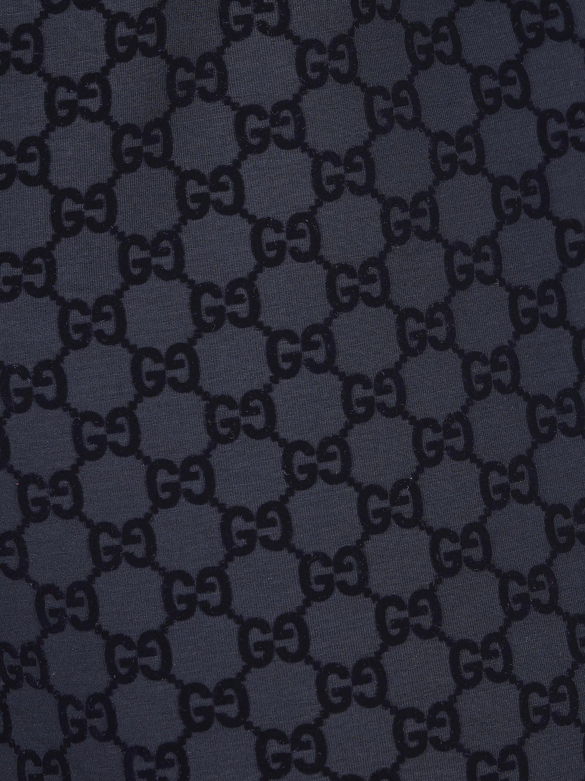 Shorts da Basket in Jersey GG Flock 814885 XJHCU4003 GUCCI 