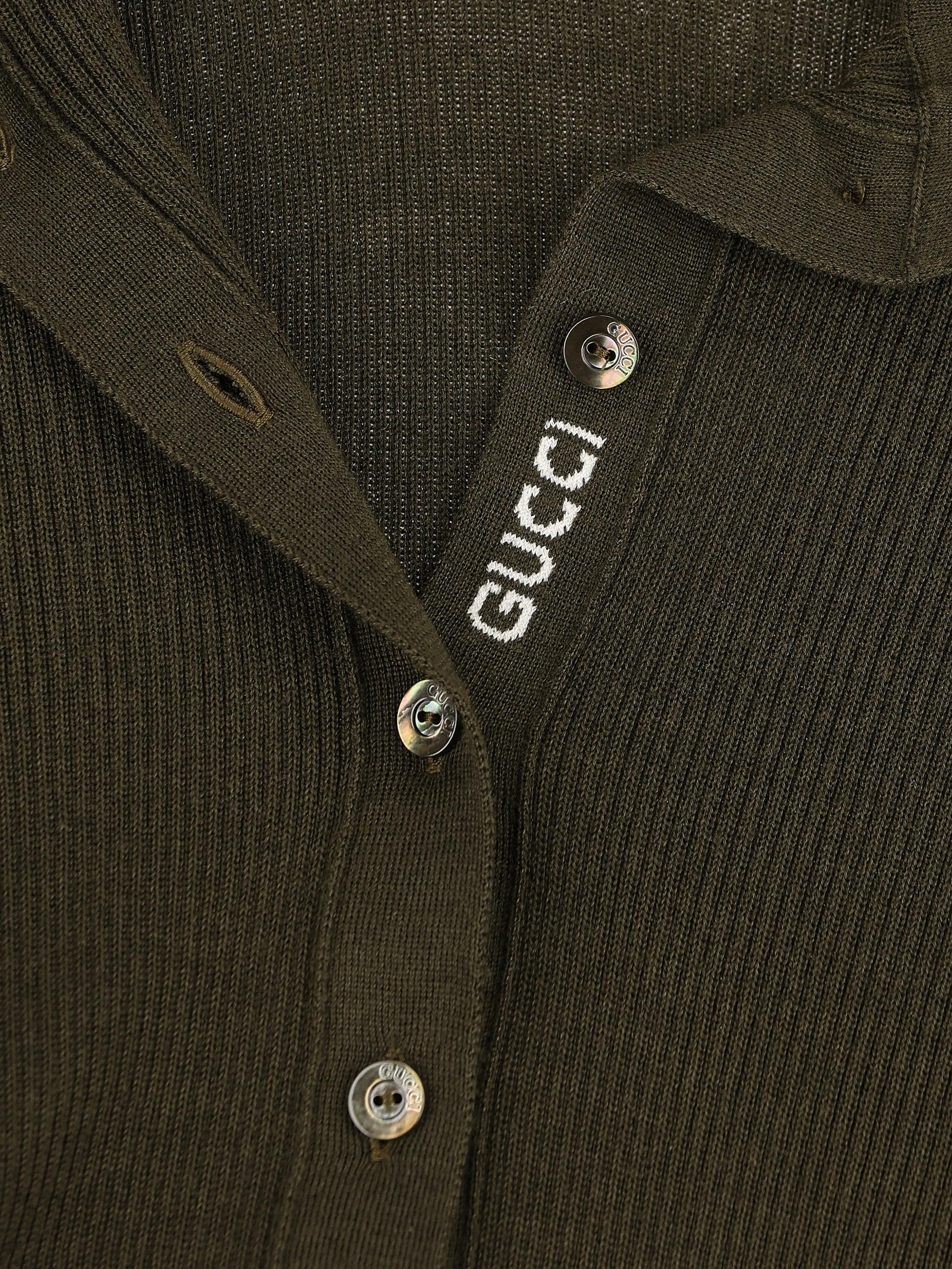 Polo realizzata in cashmere e seta. 810315 XKD8J3450 GUCCI 