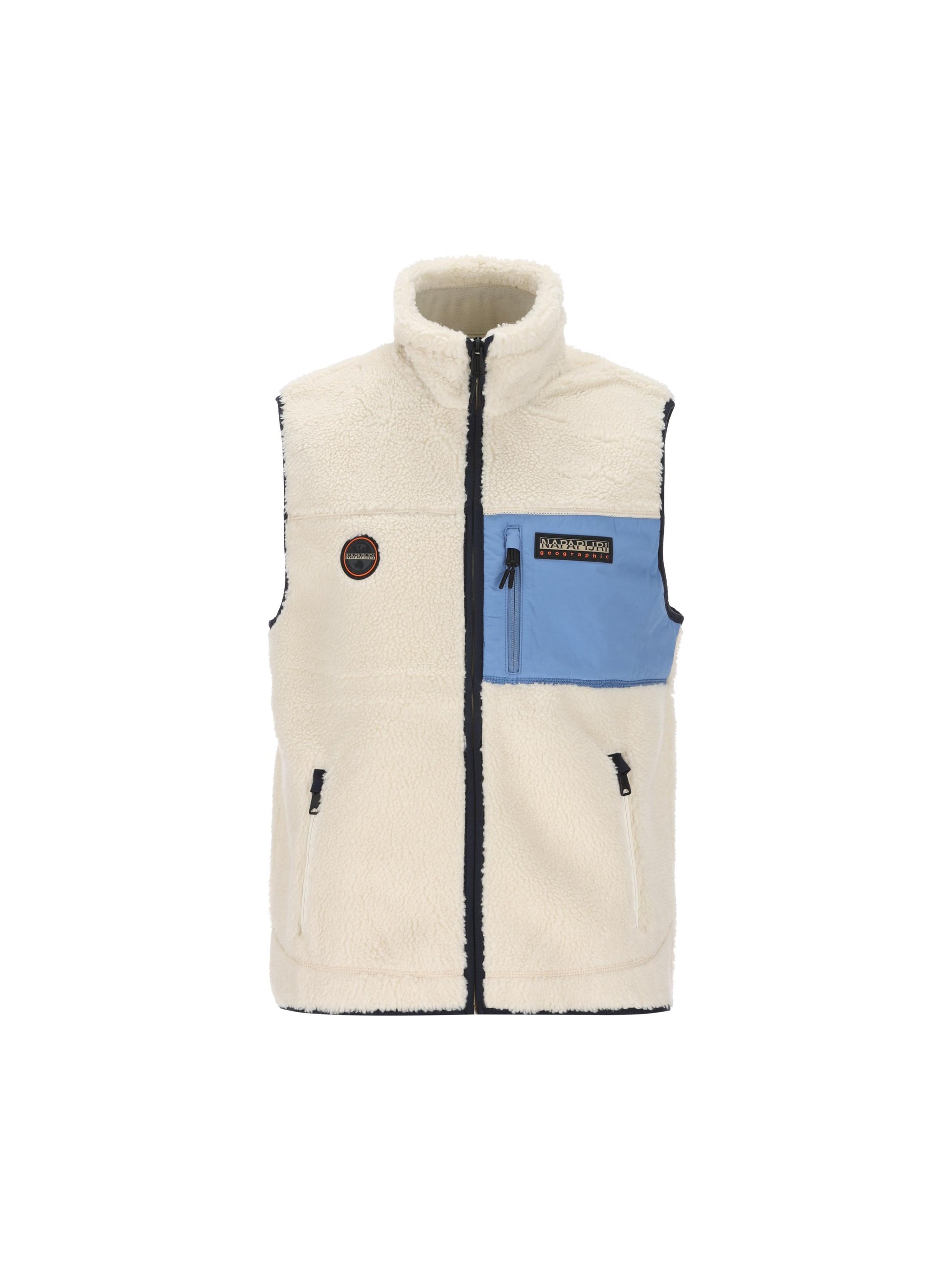 Gilet realizzato in poliestere riciclato. NP0A4HZKMCE1 CB MCE NAPAPIJRI 