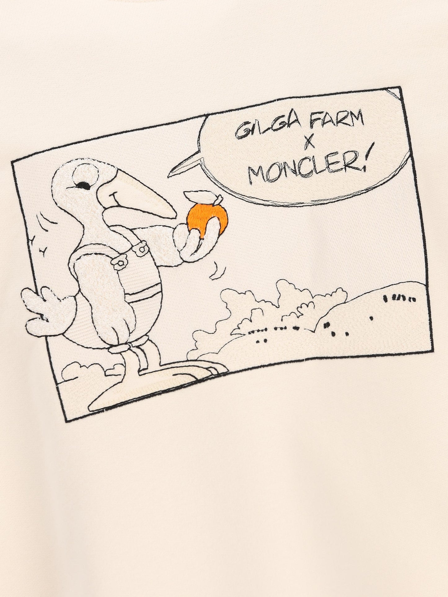 Felpa in cotone. M8G00002 89AUJ02B MONCLER - DONALD GLOVER 