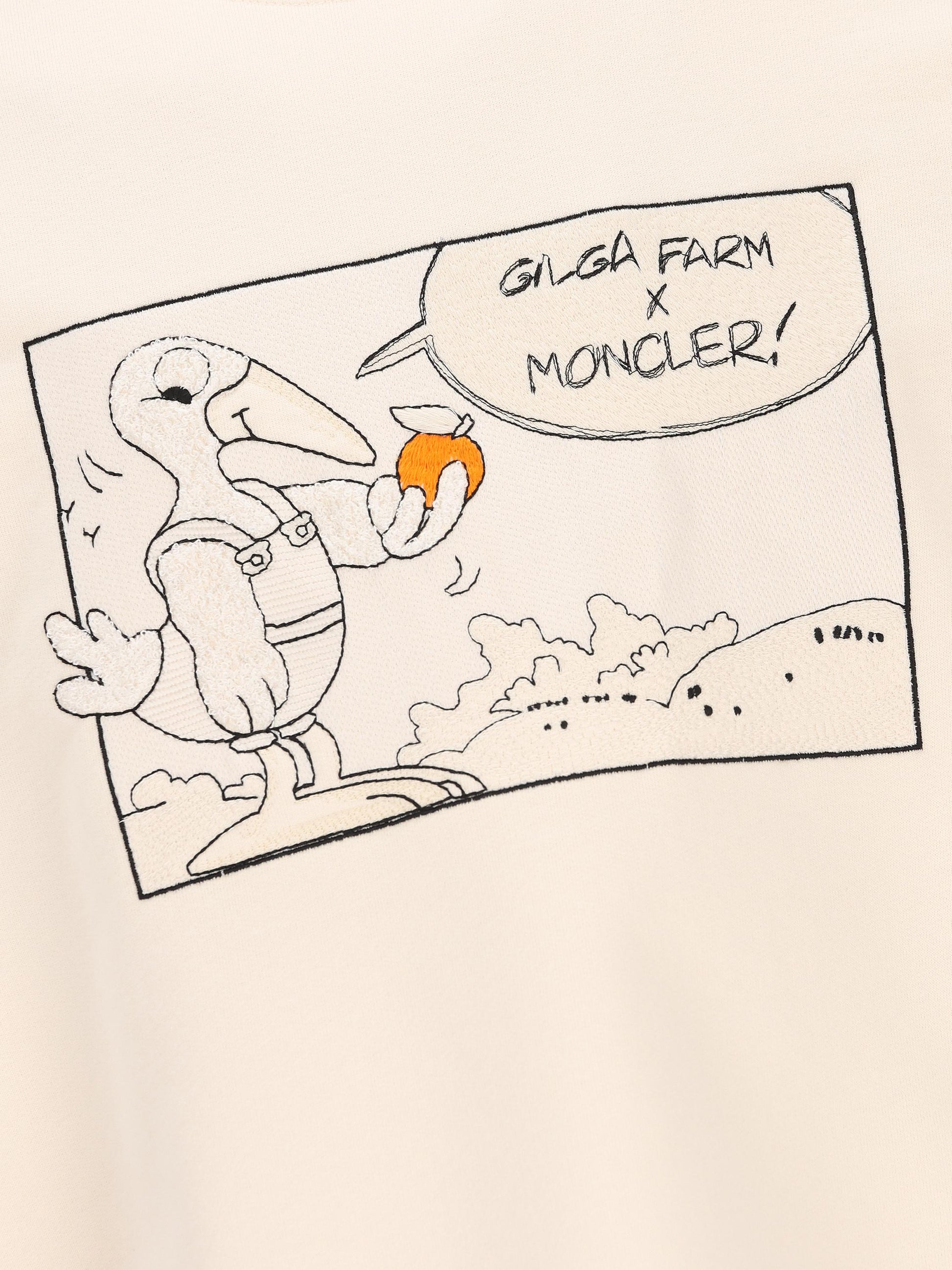 Felpa in cotone. M8G00002 89AUJ02B MONCLER - DONALD GLOVER 