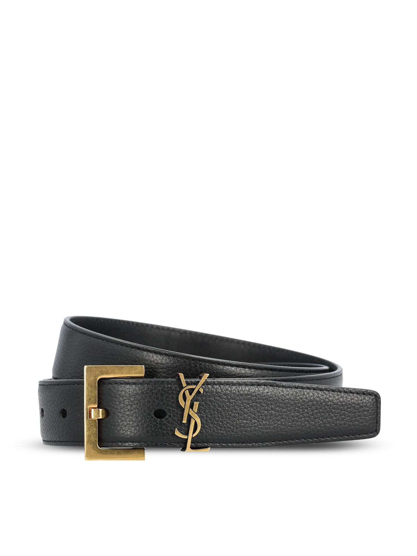 Cintura realizzata in pelle di vitello. 634437 DTI0W1000 SAINT LAURENT 