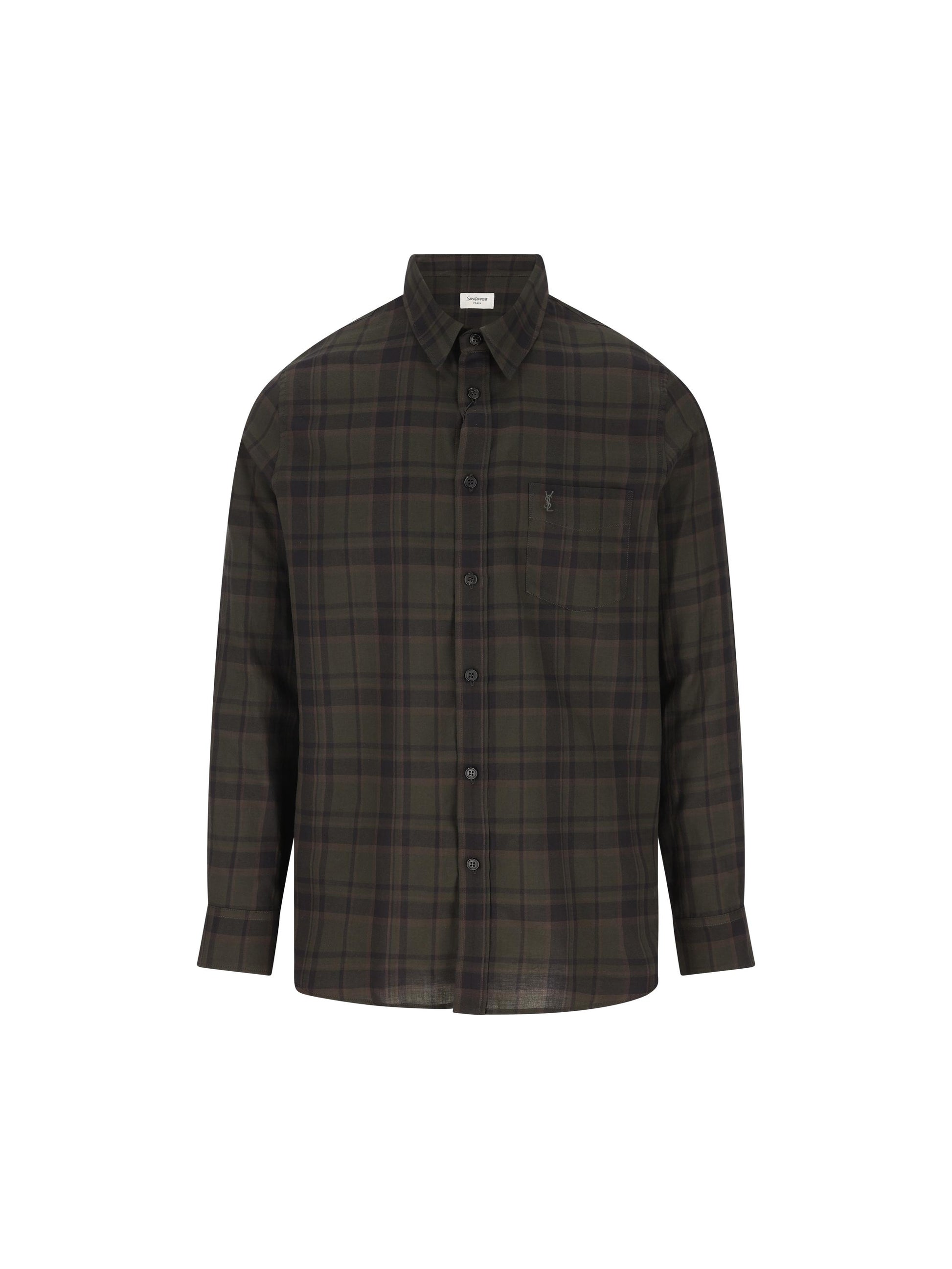 Camicia realizzata in cotone. 838702 Y33IB2861 SAINT LAURENT 