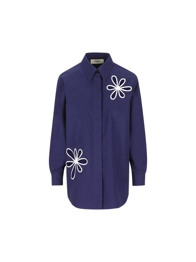 Camicia realizzata in cotone. FS8355 AW7VF1W0A FENDI 