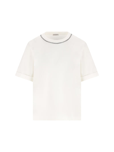 T-Shirt realizzata in cotone. M0T81BZ100 C6159 BRUNELLO CUCINELLI 