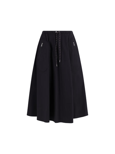 Gonna realizzata in cotone e poliammide. W2D00013 54ARP742 MONCLER 