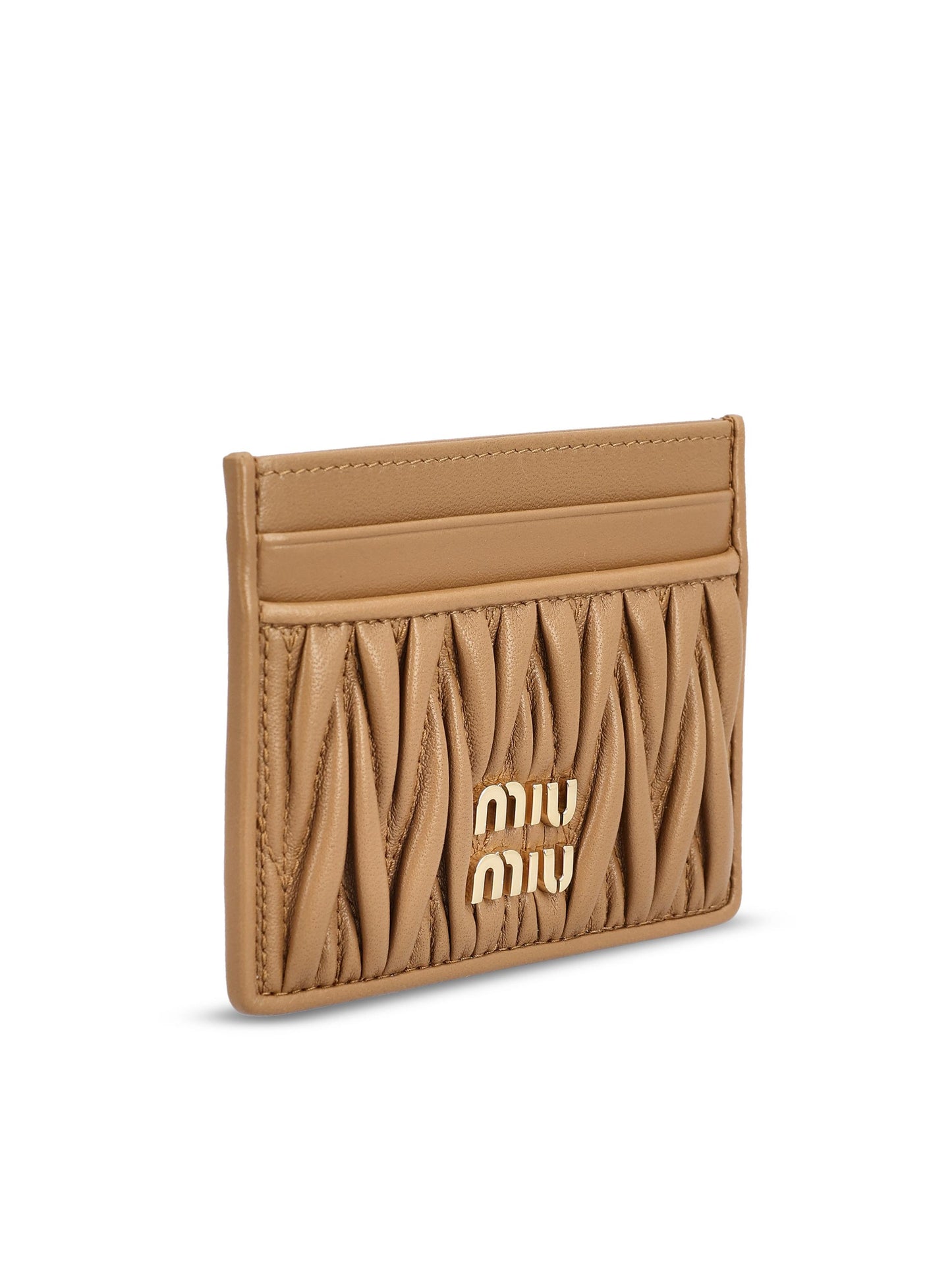 Portacarte realizzato in pelle. 5MC076 AFPPF098L MIU MIU 