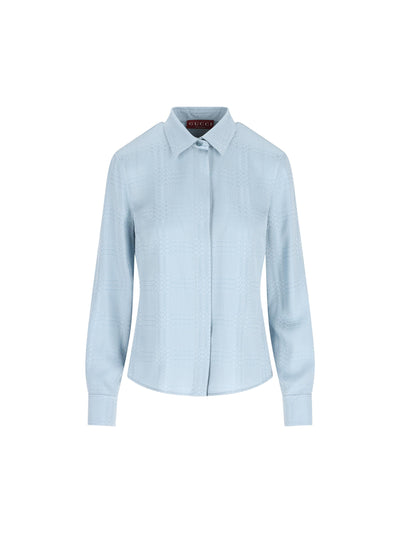 Camicia realizzata in seta. 858623 ZAT904870 GUCCI 