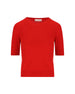 Maglia realizzata in cashmere. V36614 FUOCO VANISE' 