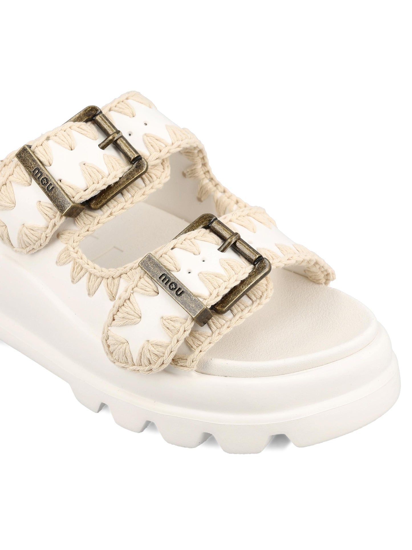 Sandali realizzati in materiale sintetico. SW661001N WHI MOU 