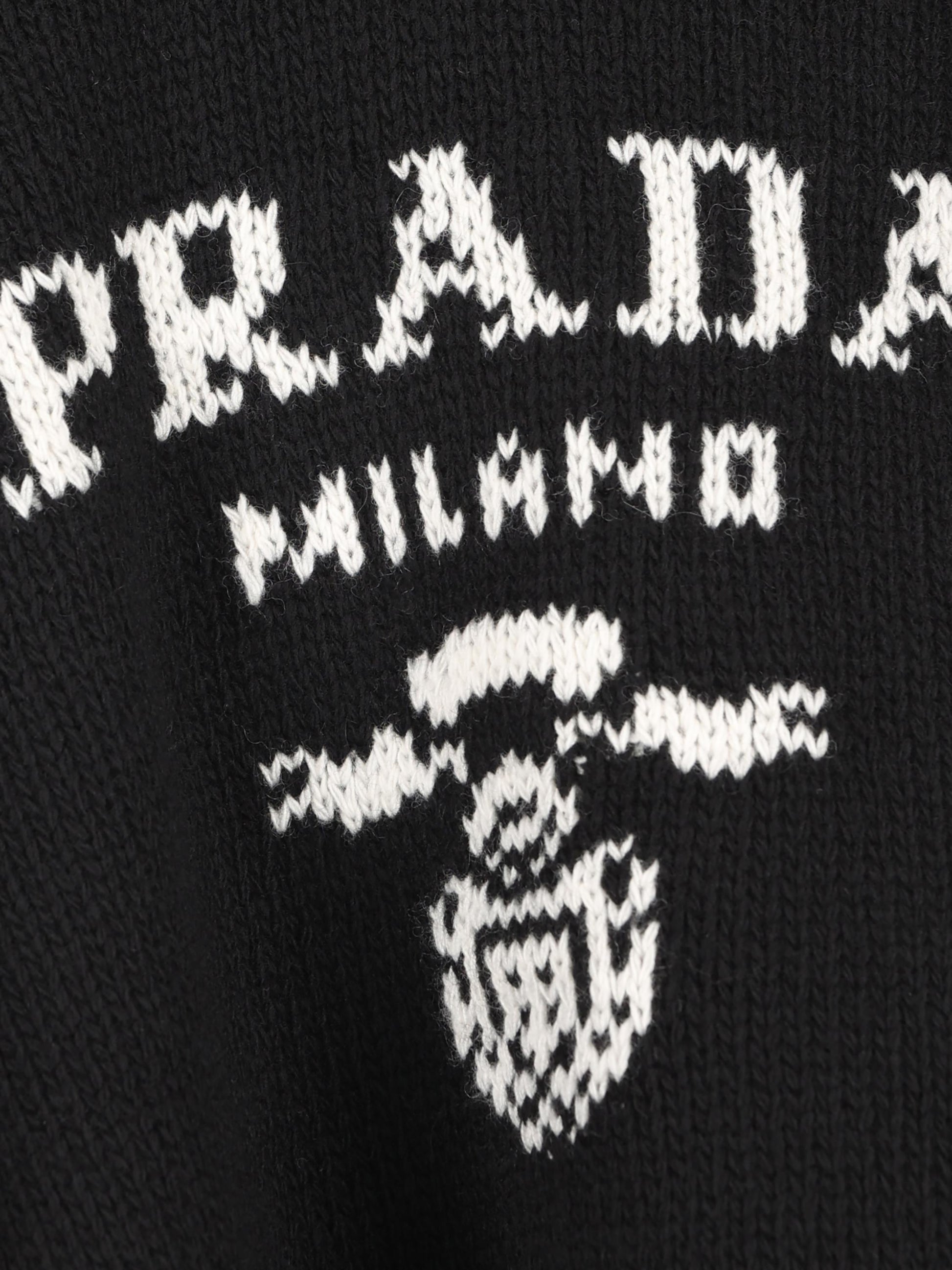 Maglia in lana e cashmere. UMB223 1YMWF0002 PRADA 