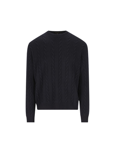 Maglione realizzato in cashmere. FAQ4517 W000 LORO PIANA 