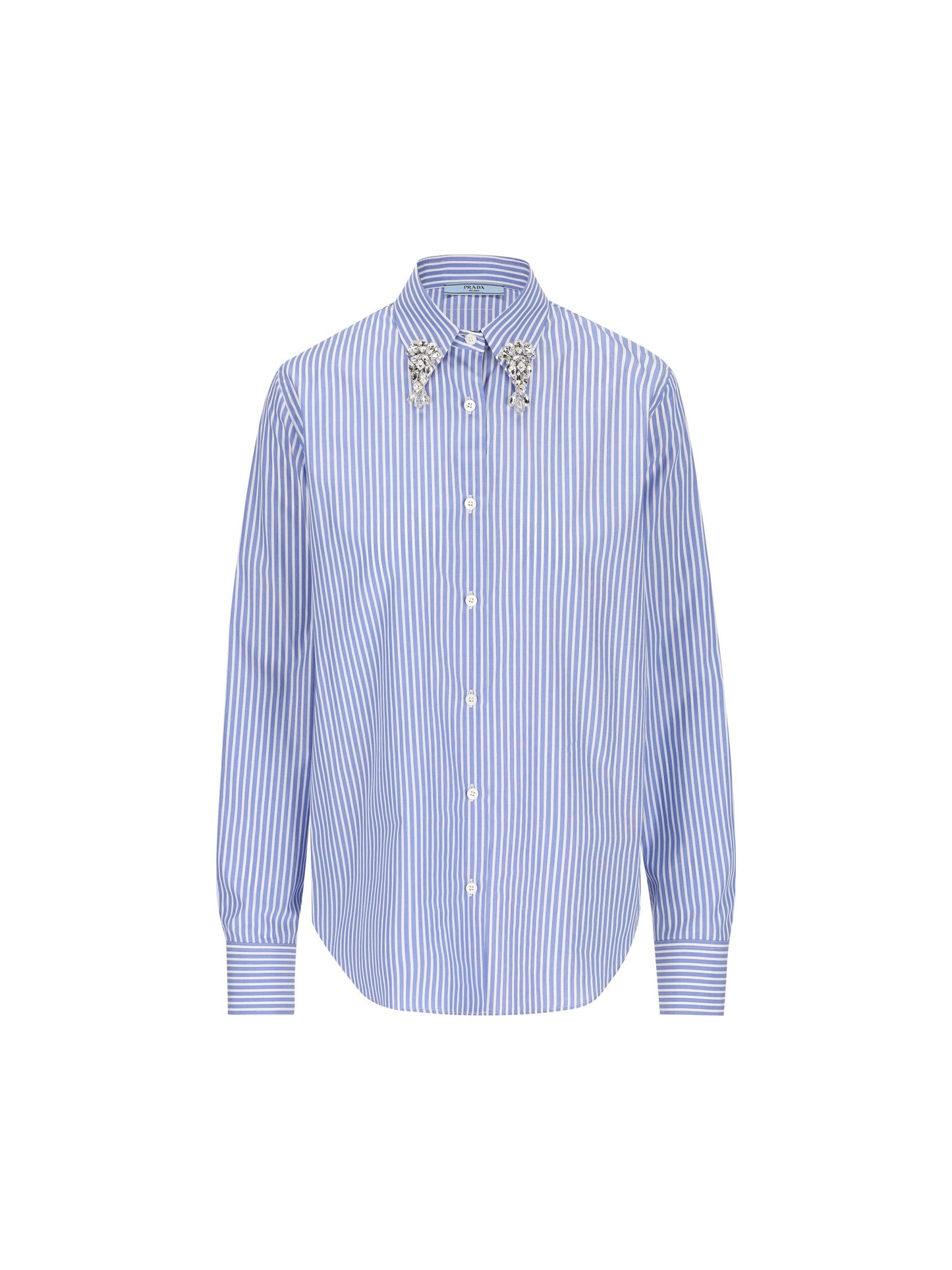 Camicia realizzata in cotone. P471HR 155UF0013 PRADA 