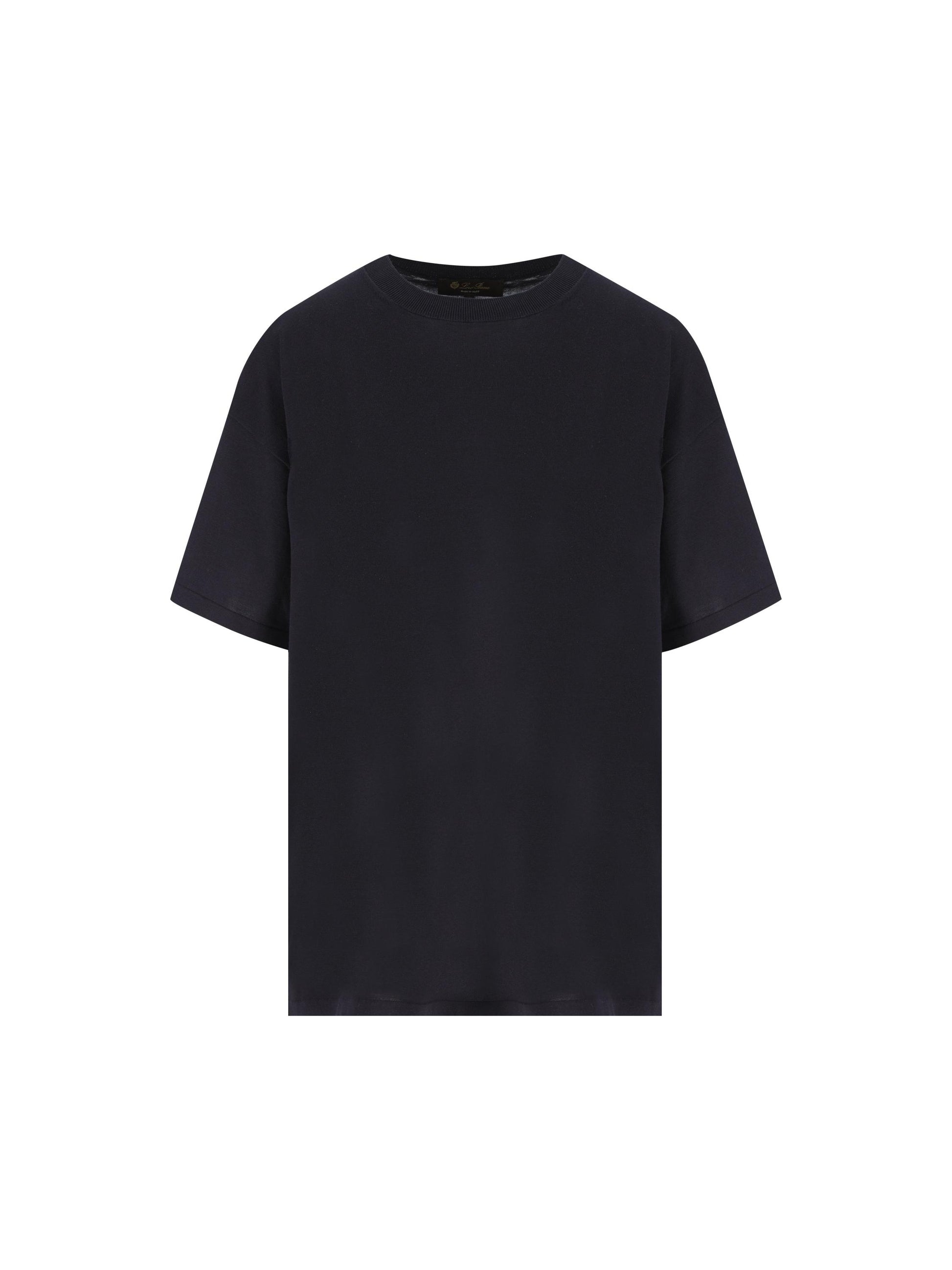 Girocollo realizzato in cotone. FAQ8157 W000 LORO PIANA 