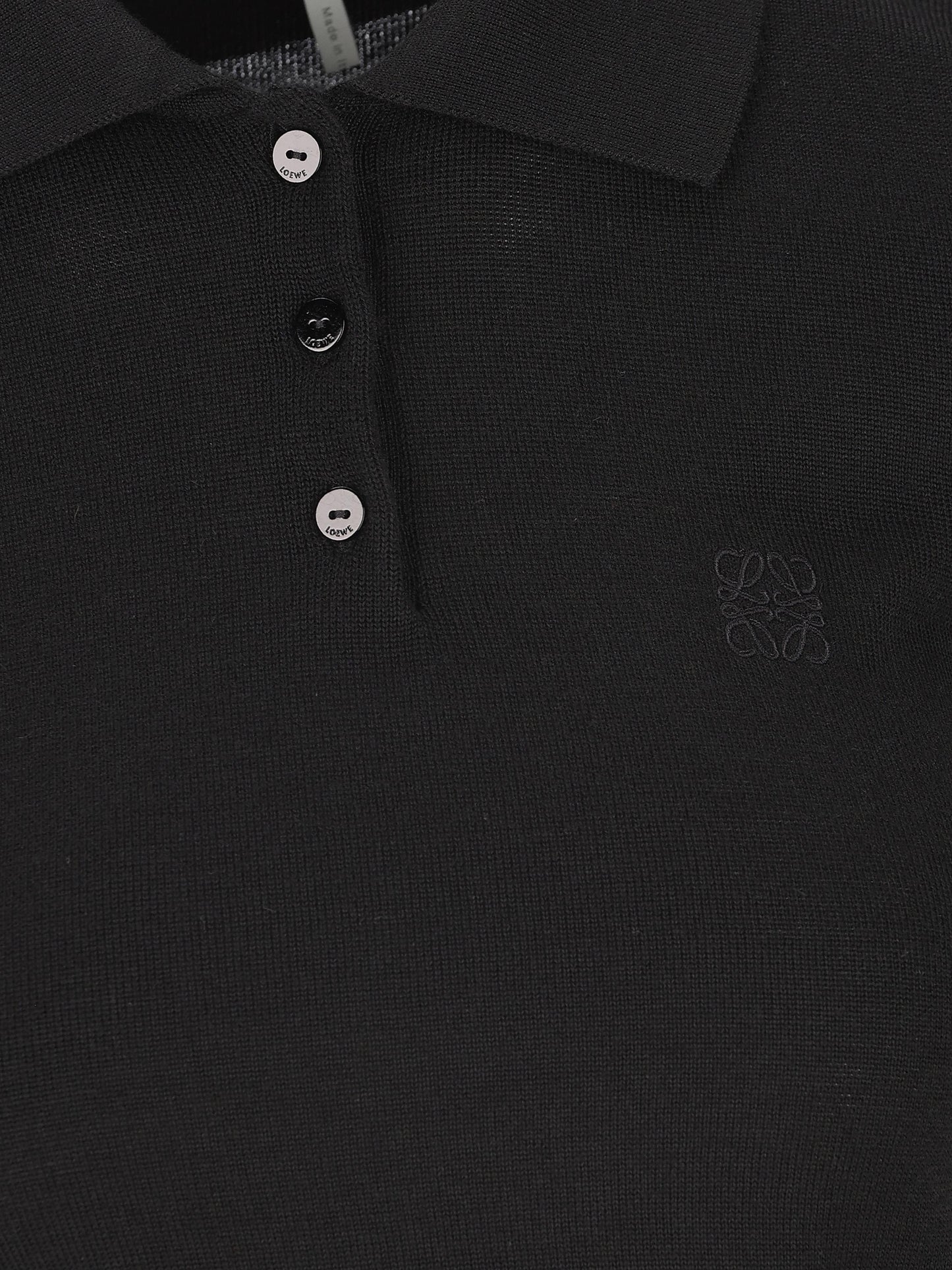 Polo in cashmere e seta. S359Y55K23 1100 LOEWE 