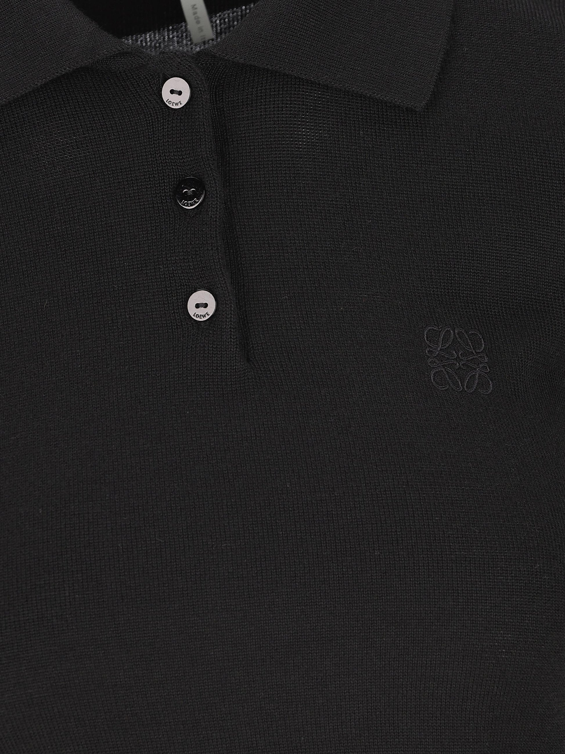 Polo in cashmere e seta. S359Y55K23 1100 LOEWE 