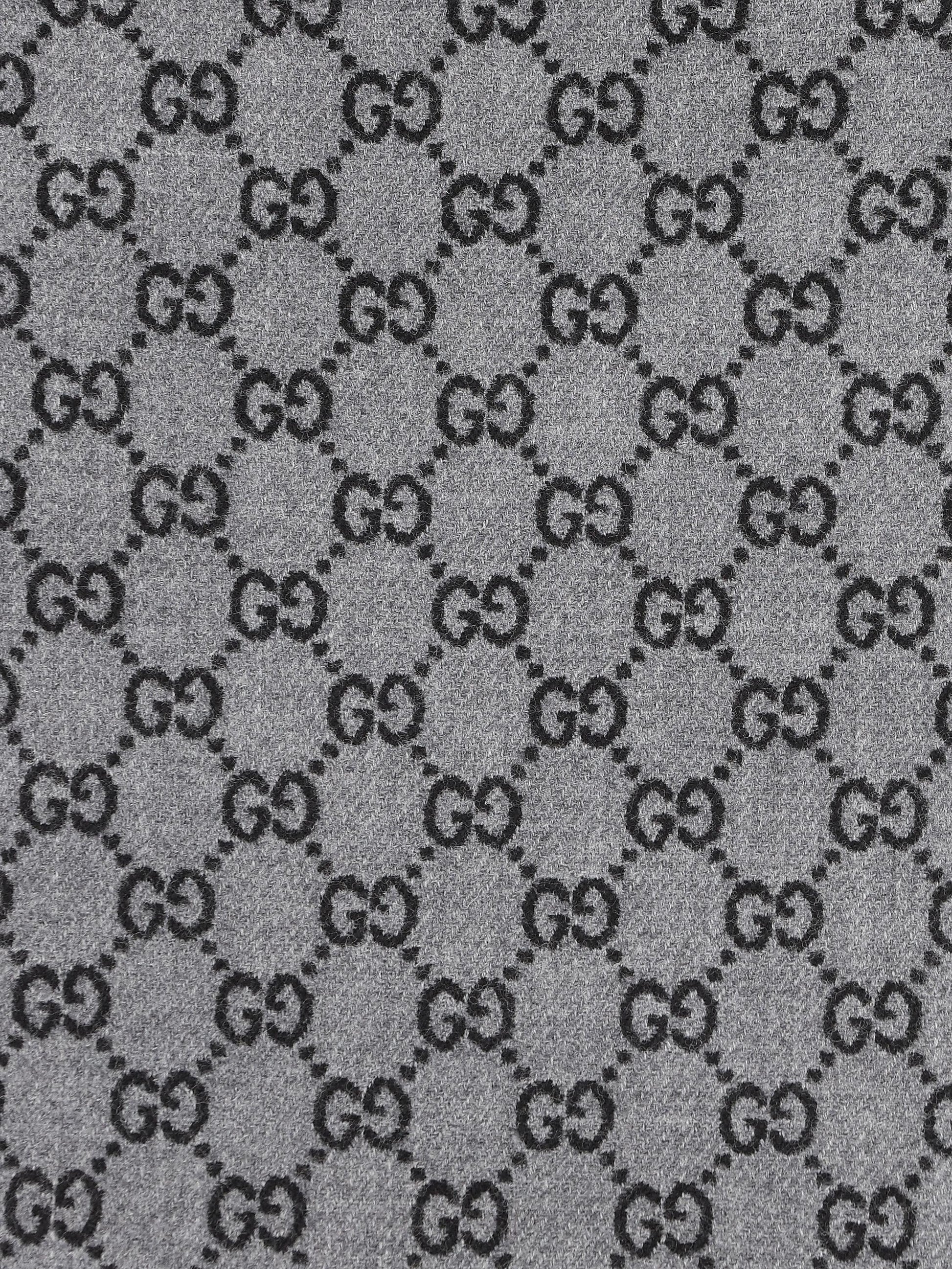 Sciarpa in lana GG jacquard 835534 4G2001360 GUCCI 