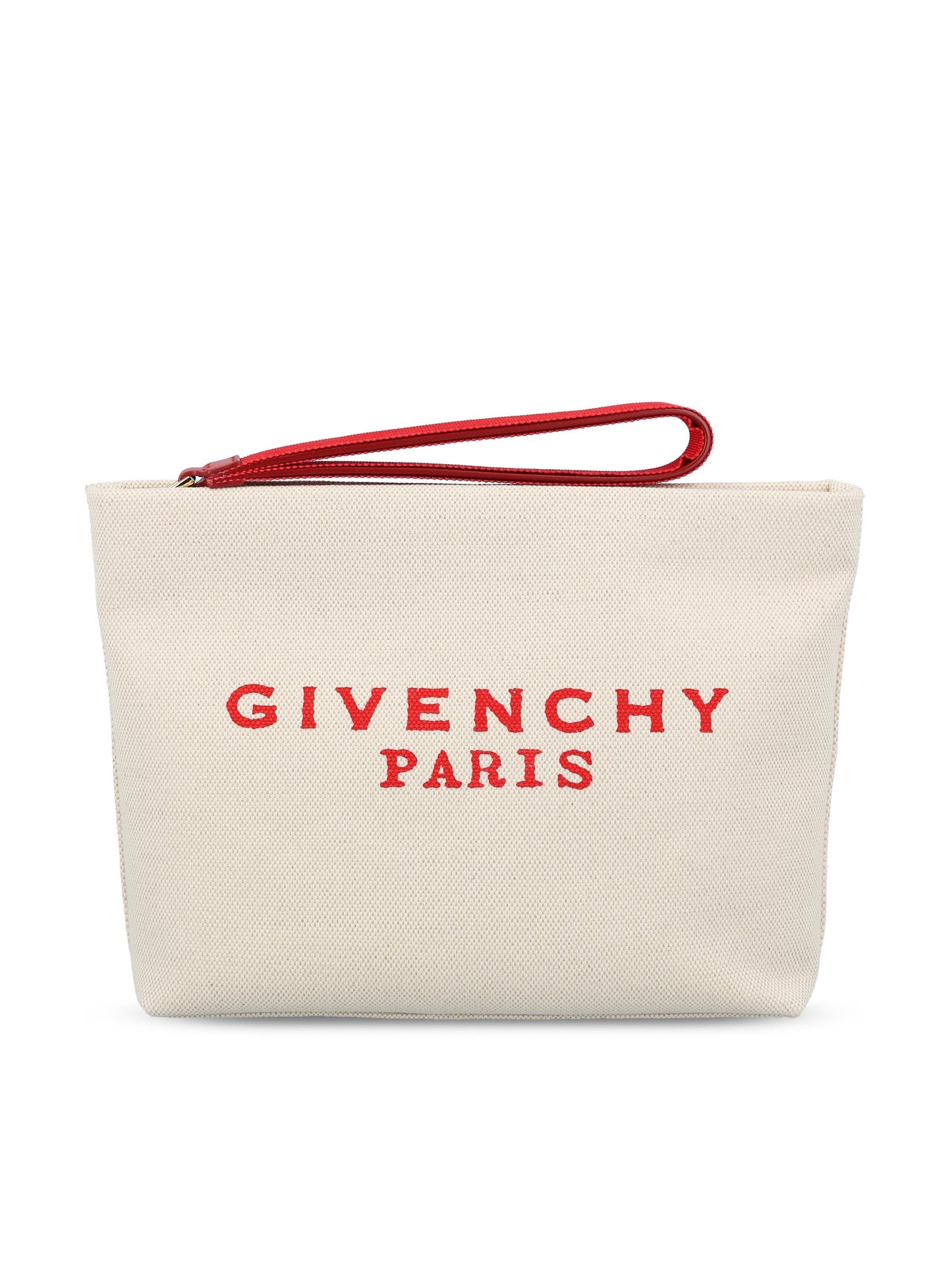 Pochette in tela con logo stampato BB60PNB2C8 289 GIVENCHY 