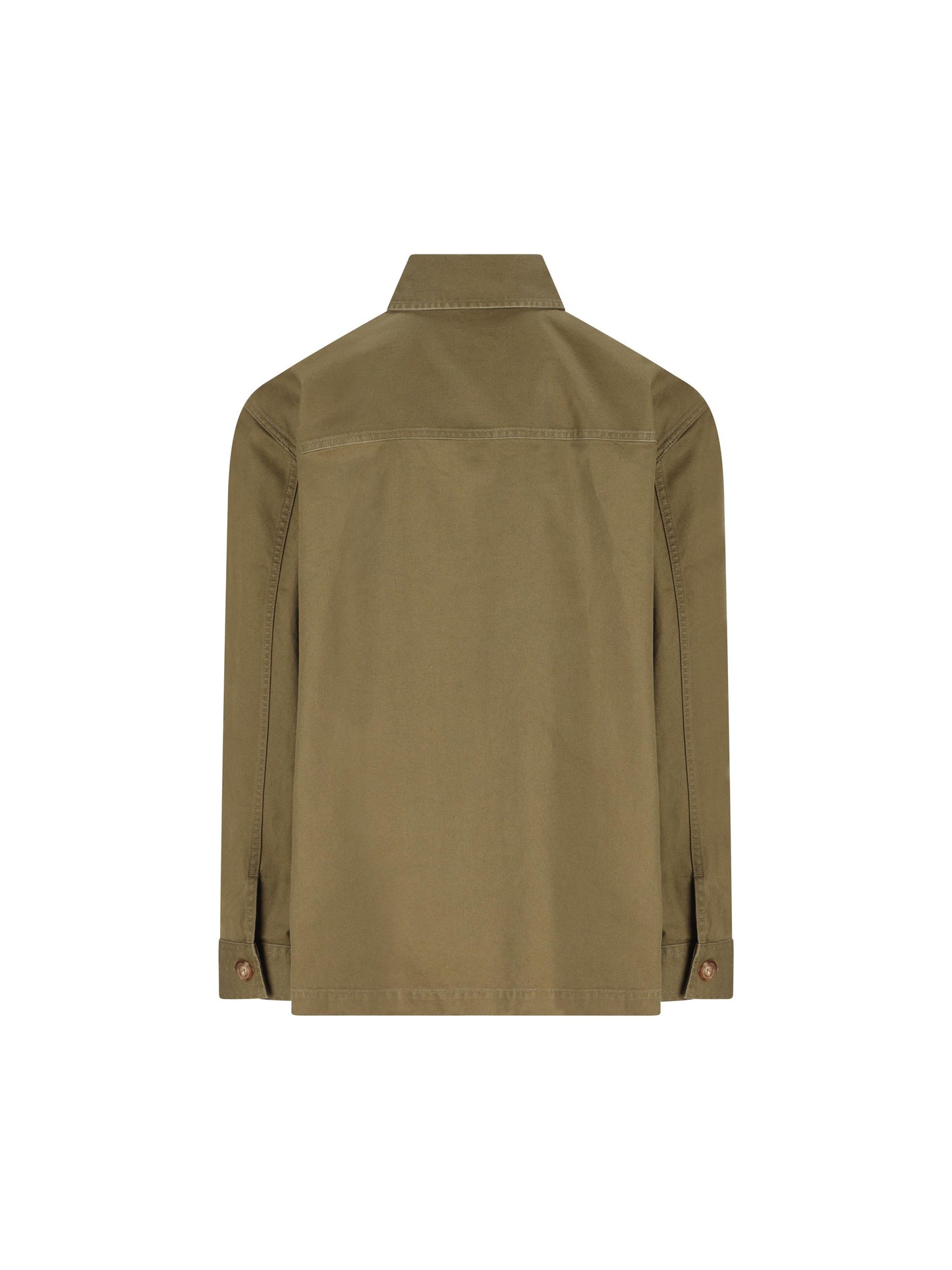 Overshirt realizzata in cotone e lino. 838697 Y253W3530 SAINT LAURENT 
