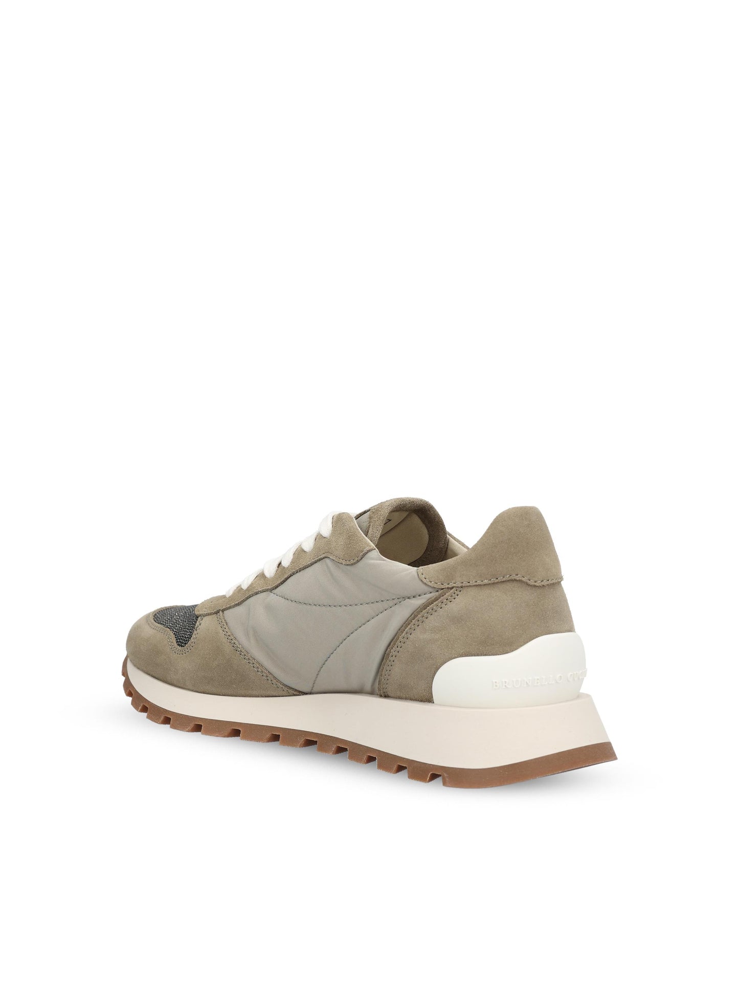 Sneakers realizzate in tessuto tecnico. MZ47G1960 C7550 BRUNELLO CUCINELLI 