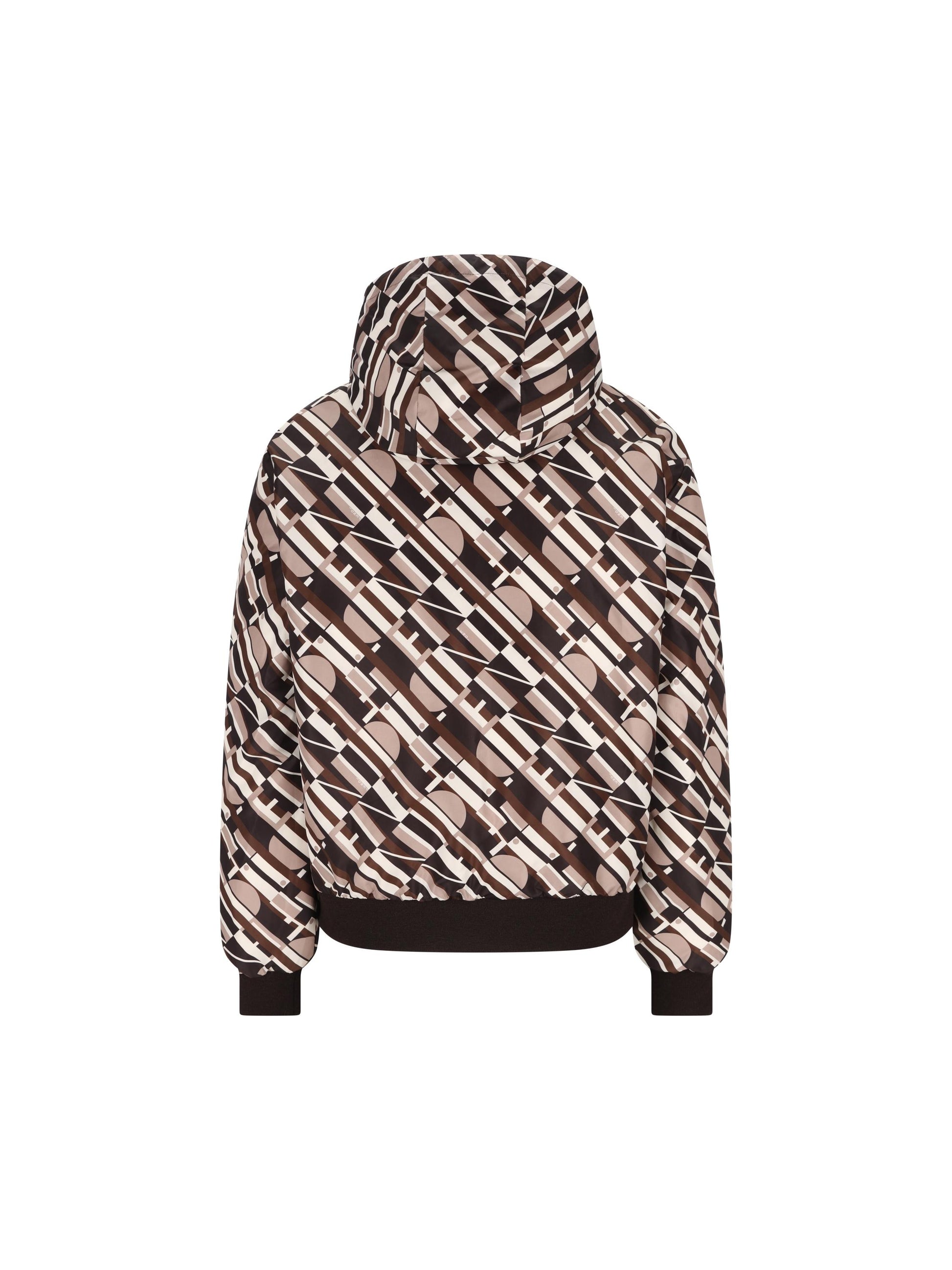 Piumino reversibile realizzato in poliestere. FAA969 AVIFF0DHP FENDI 