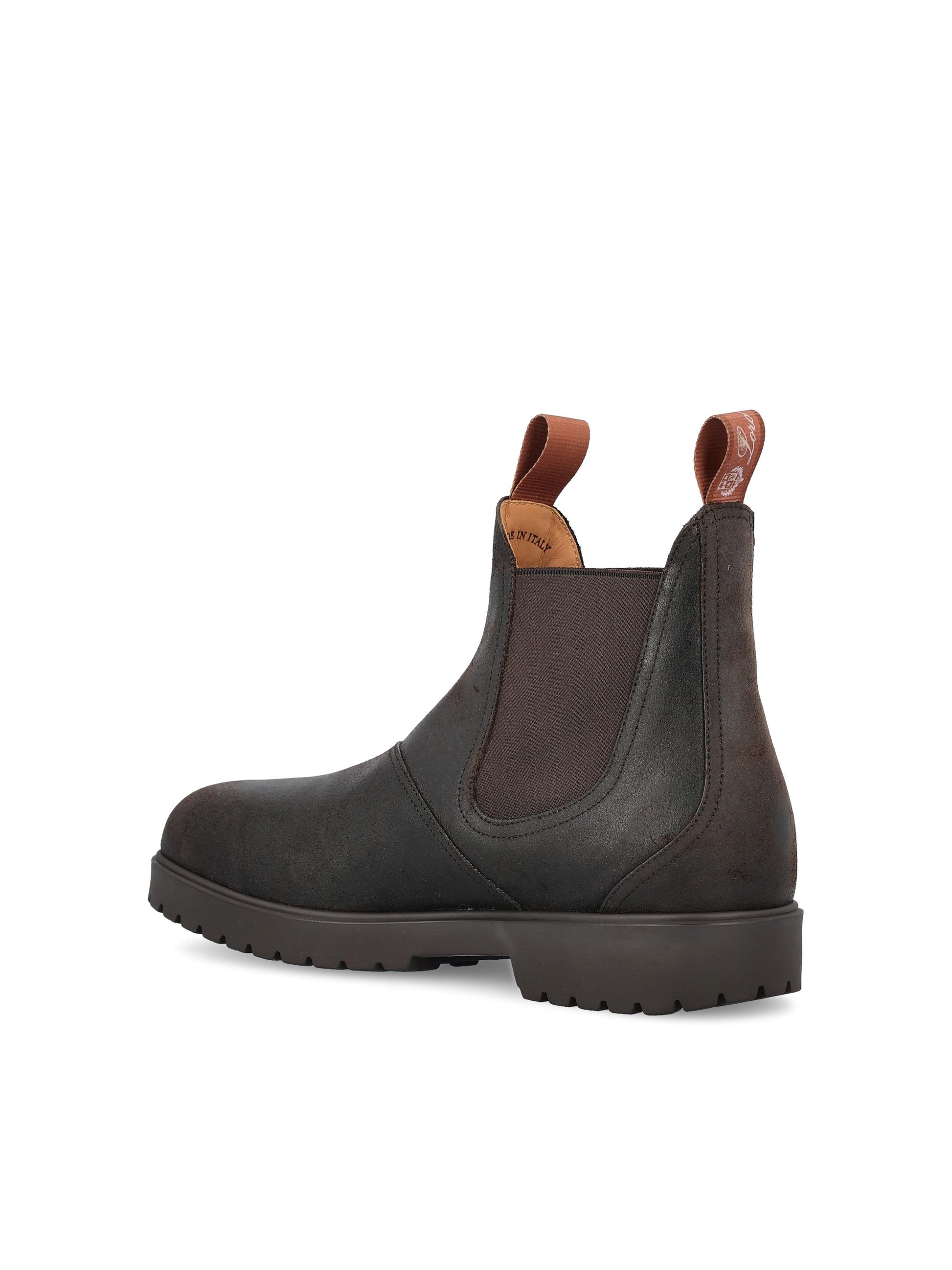 Stivaletti Chelsea Dover Walk in pelle di vitello FAP6922 H027 LORO PIANA 