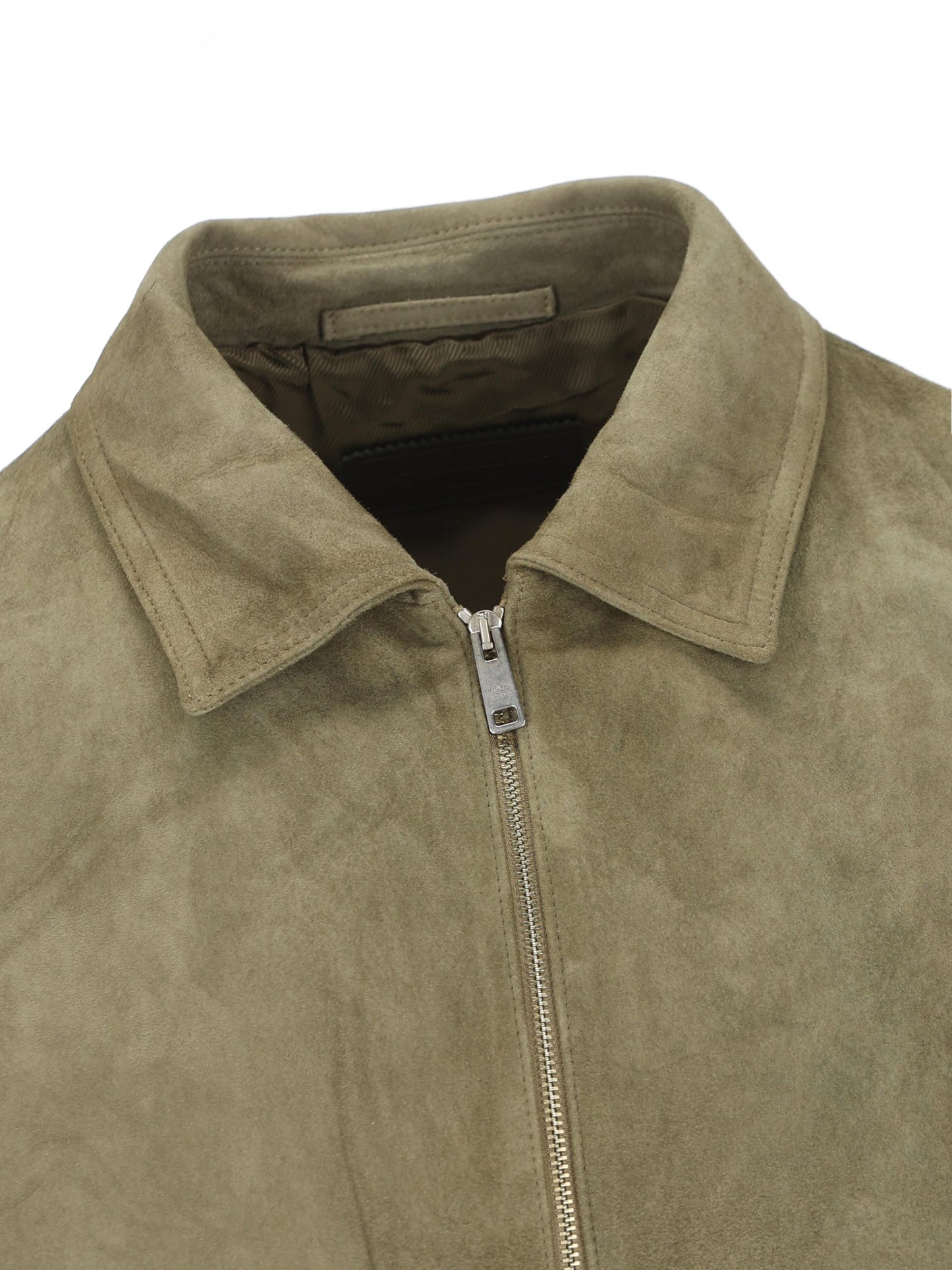 Giacca realizzata in pelle. UPW609 18OMF0092 PRADA 