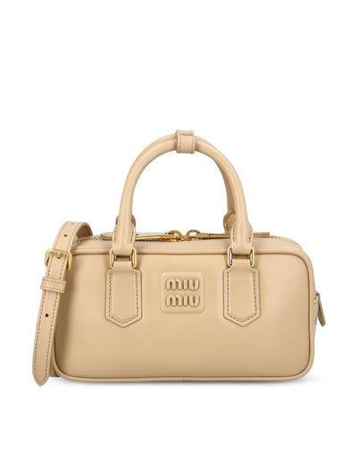 Borsa in pelle 5BB142 ACR3F0036 MIU MIU 