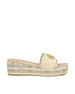 Espadrillas realizzate in tessuto e pelle. 8W2S0LY8EFQ NIK VALENTINO GARAVANI 