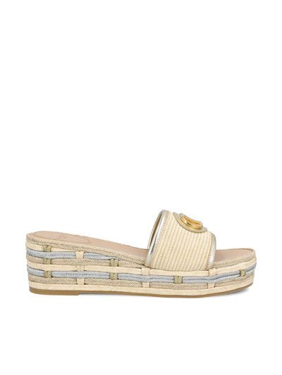 Espadrillas realizzate in tessuto e pelle. 8W2S0LY8EFQ NIK VALENTINO GARAVANI 