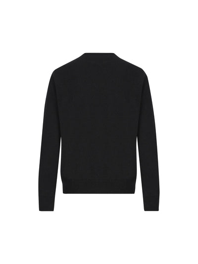 Maglia realizzata in cashmere. V34600 NERO VANISE' 