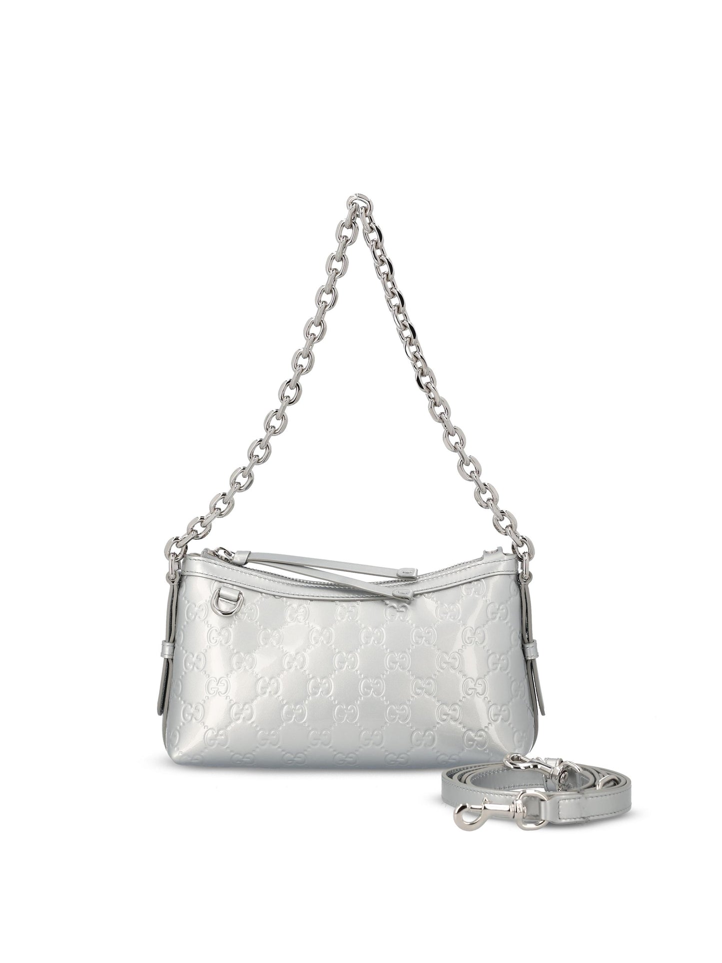 Borsa realizzata in pelle verniciata. 851631 FAFEW8106 GUCCI 