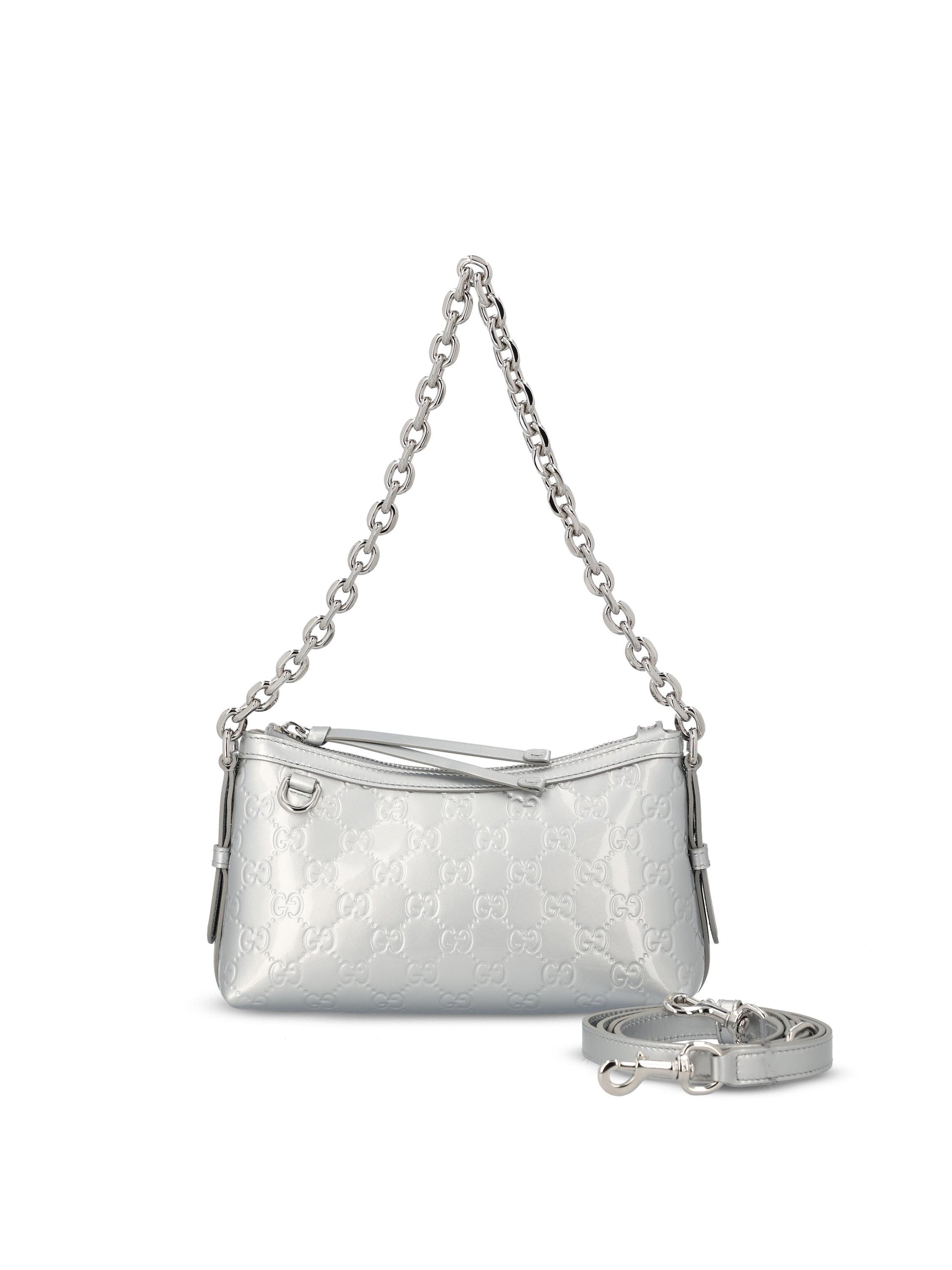 Borsa realizzata in pelle verniciata. 851631 FAFEW8106 GUCCI 