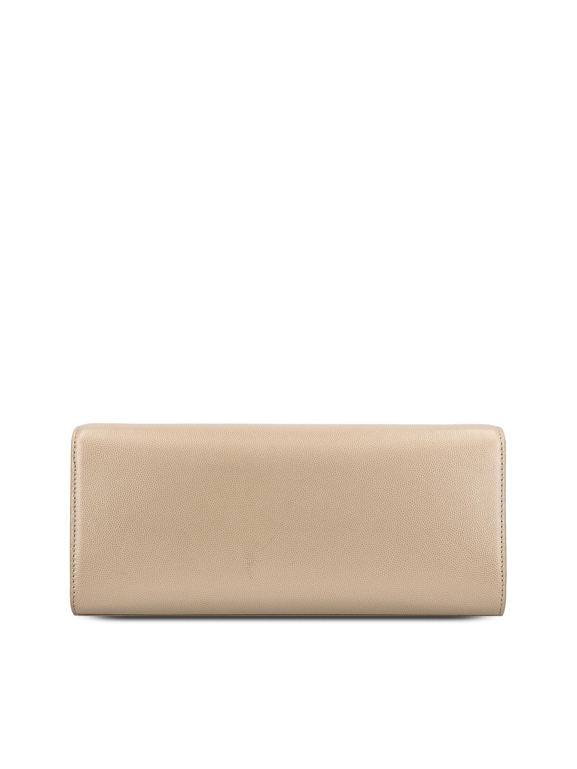 Clutch realizzata in pelle. 851921 AAGBE2721 SAINT LAURENT 