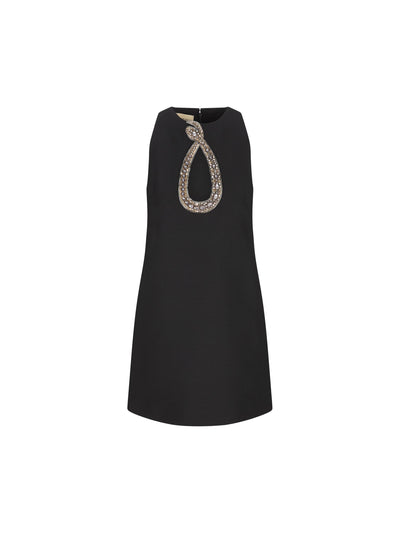 Abito realizzato in lana vergine e seta. 8B0VAKD51CF CRC VALENTINO GARAVANI 