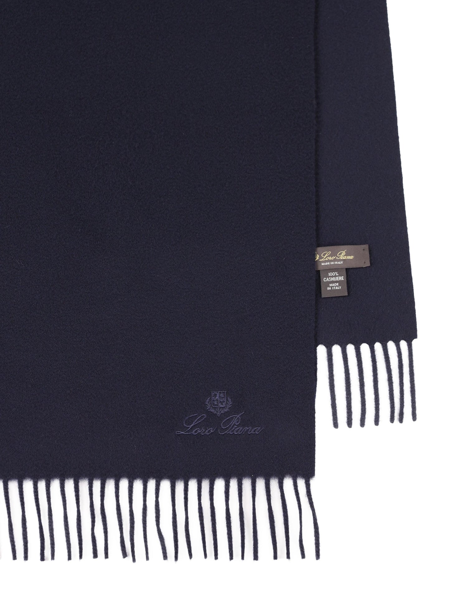 Sciarpa realizzata in cashmere. FAO3774 W000 LORO PIANA 