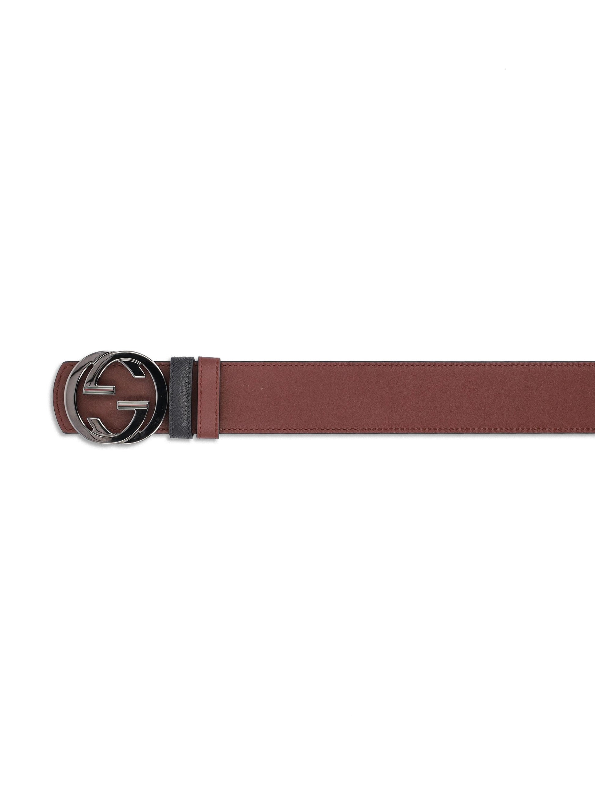 Cintura realizzata in pelle granata. 854722 AAFWB1047 GUCCI 