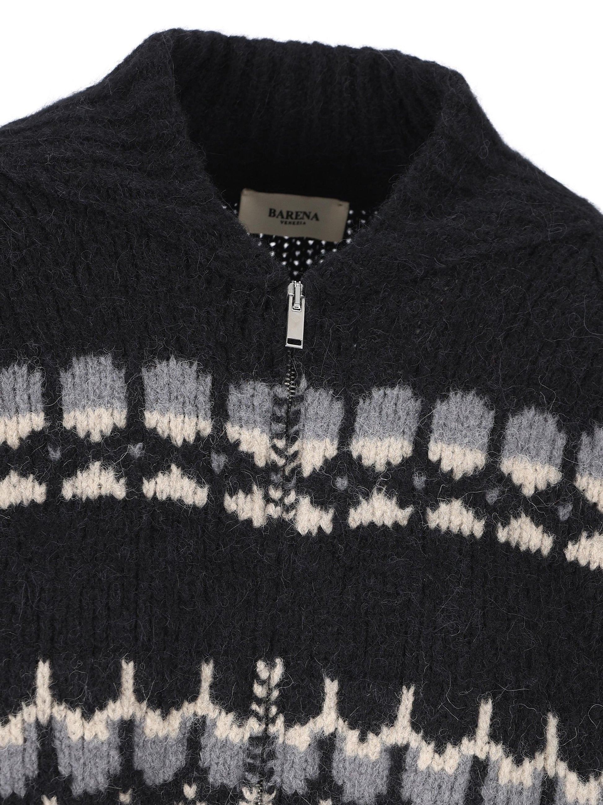 Maglia in misto mohair. KND5379 0508590 BARENA 